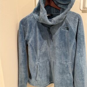 The North Face Women's Blue Fleece Hoodie